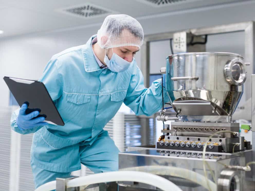 gyógyszeripari berendezések