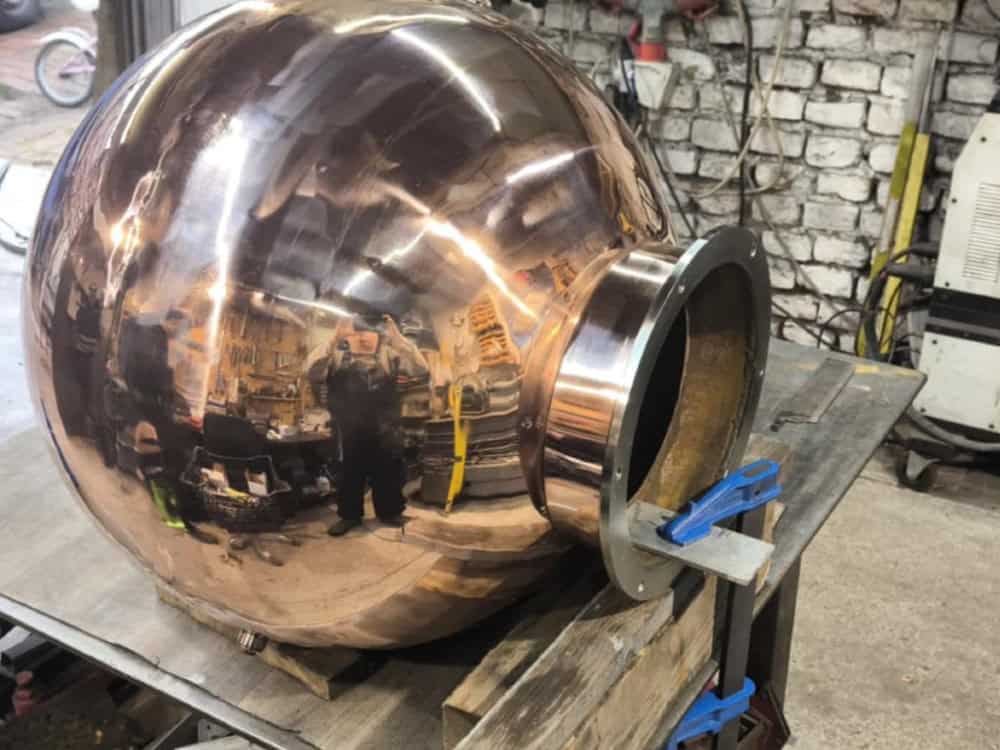 pálinkafőző üst felújítása